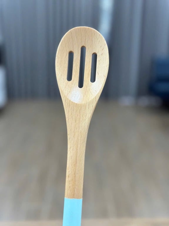 Set 4; 5 món dụng cụ nấu ăn bằng gỗ hàng siêu thị Nhật