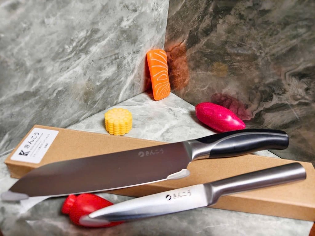 CẶP DAO THÁI – GỌT KANZOU SANTOKU