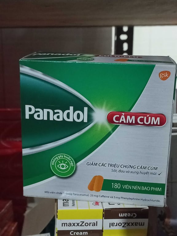 Panadol cảm cúm  h/180v