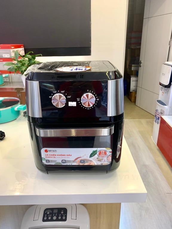 Lò chiên không dầu Elmich 12L EDA-0846