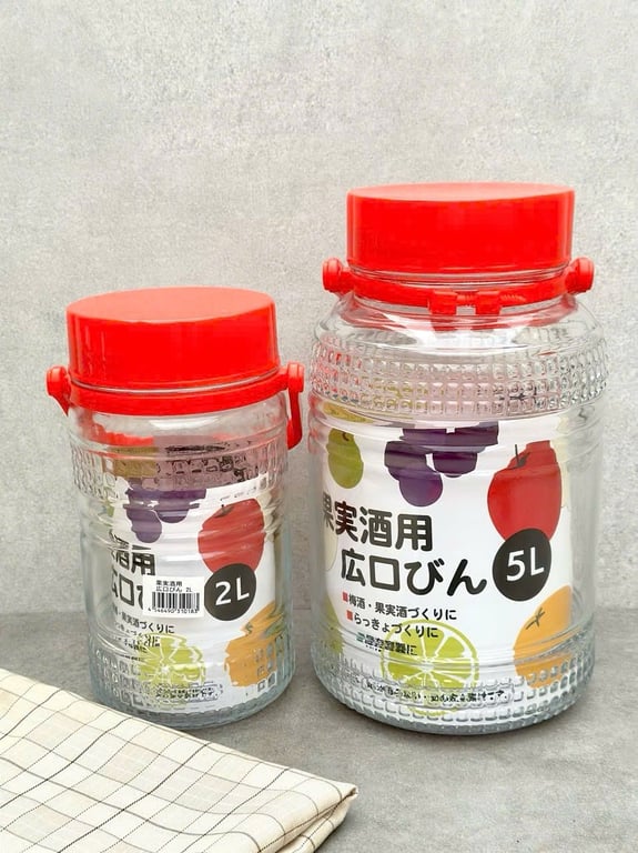 Thuỷ tinh Nhật 2L và 5L