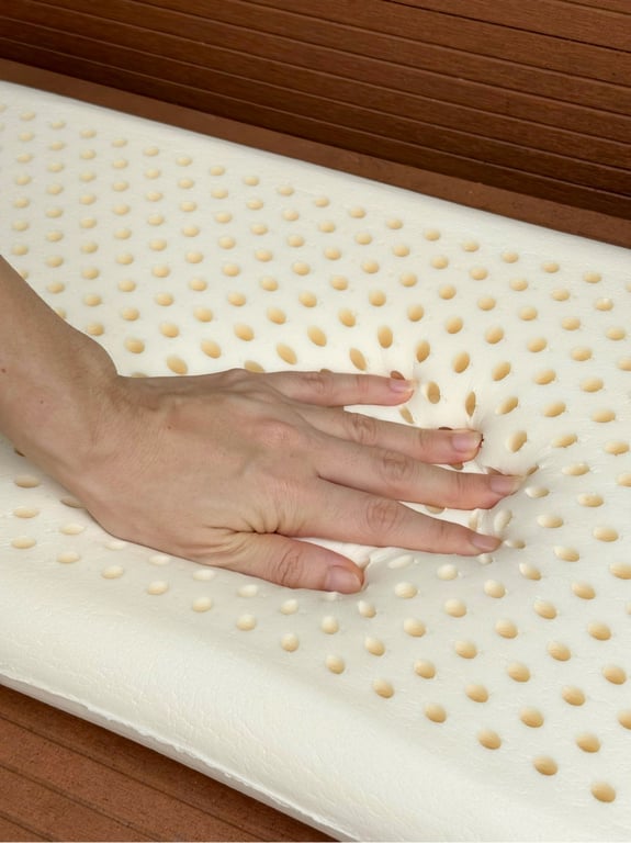 GỐI CAO SU DÁNG THẤP