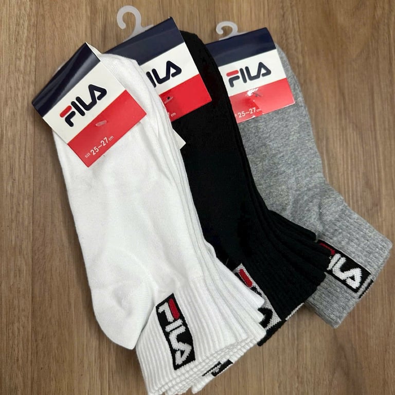 Set 3 đôi  tất Fila dành cho Nam, hàng chính hãng