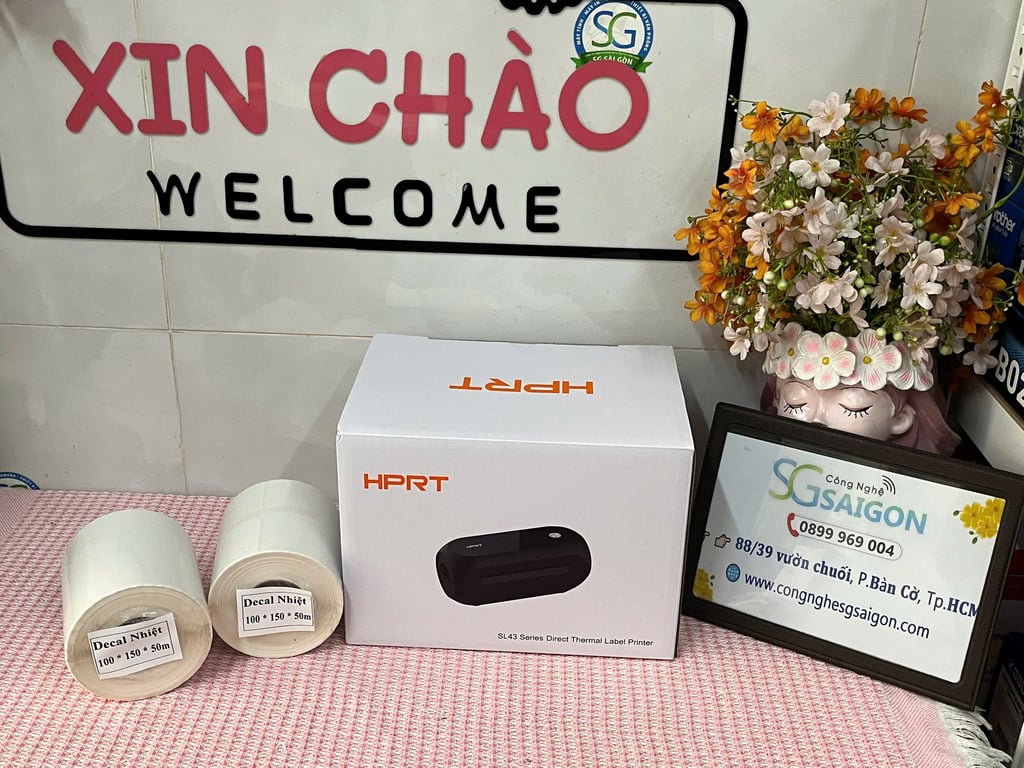 Máy in mã vạch HPRT SL43W