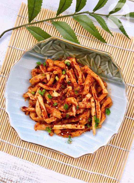 Củ cải khô Điện Biên