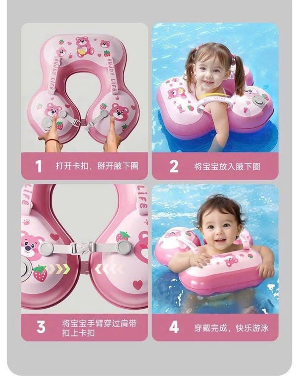 Phao bơi bản DUPLICA chống lật