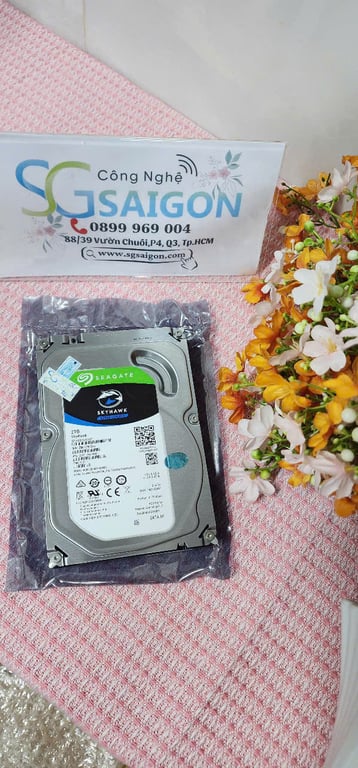 Ổ Cứng HDD Seagate SkyHawk 2TB (ST2000VX017) - Nhập Khẩu