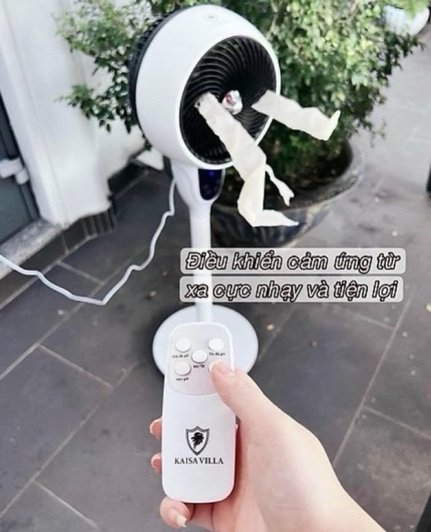 Quạt tuần hoàn không khí 𝗞𝗔𝗜𝗦𝗔 𝗩𝗜𝗟𝗟𝗔 𝗖𝗔𝗢 𝗖𝗔̂́𝗣 𝗪𝗦-𝟴𝟬𝟬𝟱