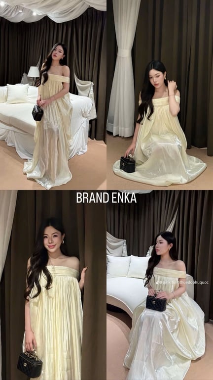Váy dài brand Enka