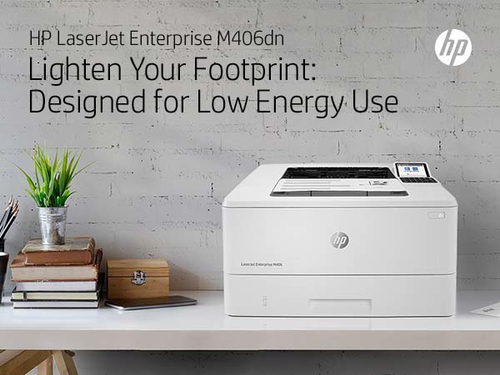 Máy In Laser Trắng Đen Đơn Năng HP LaserJet Enterprise M406DN (3PZ15A)