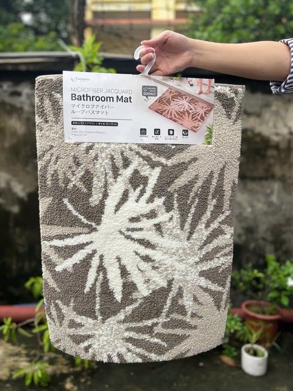 Thảm MicroFiber siêu thấm Kaiyo, 50x70cm