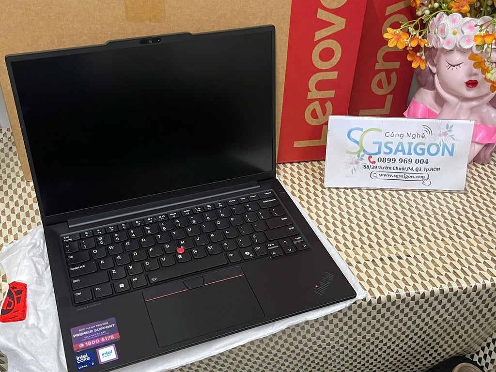 Laptop Lenovo ThinkPad E14 Gen 7 21SX002SVA (Intel Core Ultra 7 255H | 16GB | 512GB | Intel Arc 140T | 14 inch WUXGA 60Hz | NoOS | Đen)