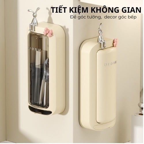 ỐNG ĐỰNG ĐŨA TREO TƯỜNG Uforu