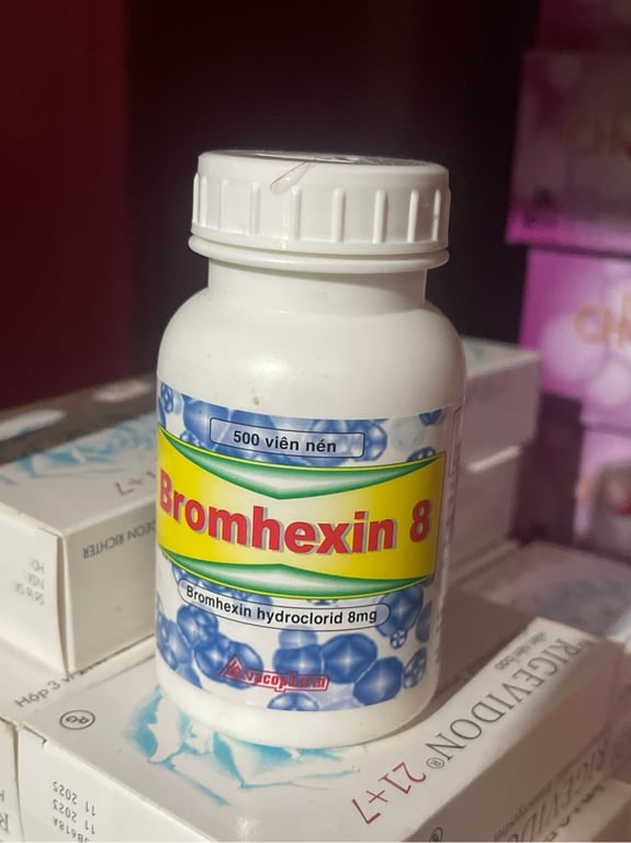 Bromhexin 8 lọ 500viên Cửu long