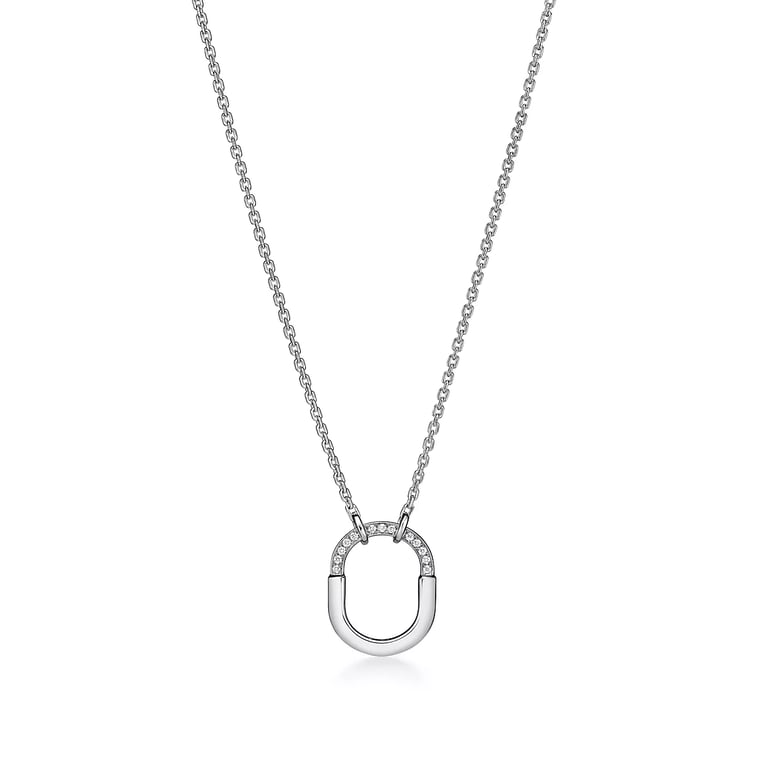 Tiffany Lock Small Pendant 001
