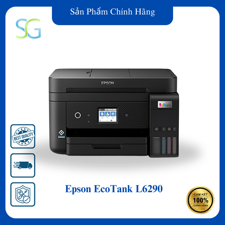 Máy In Phun Epson EcoTank L6290 (In đảo mặt/ Scan/ Copy/ Fax/ ADF/ A/ A5/ USB/ LAN/ WIFI)