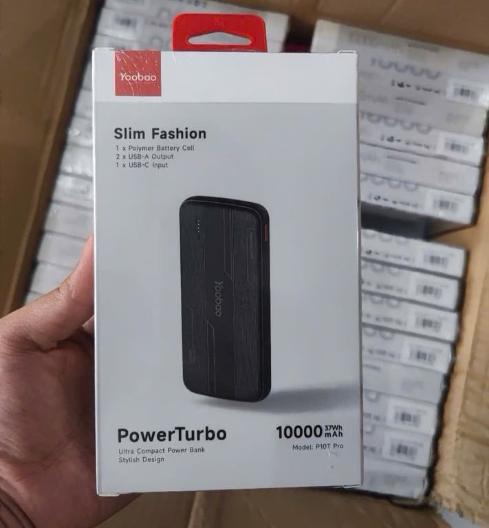 Pin sạc dự phòng 10.000mAh chính hãng Yoobao