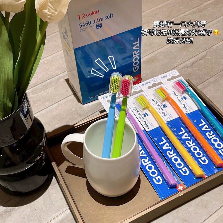 SET 12 BÀN CHẢI ĐÁNH RĂNG GOORAL