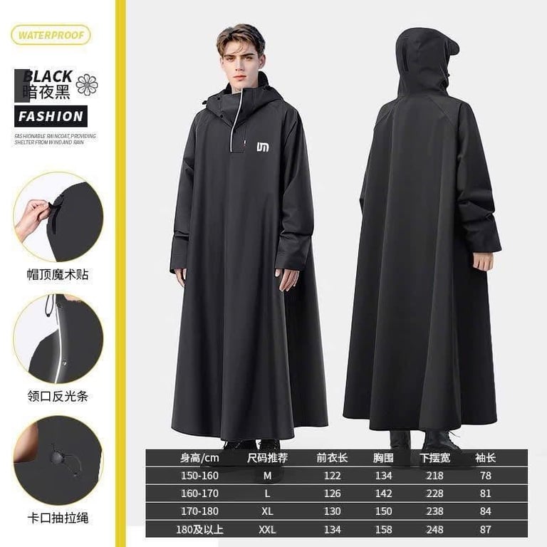 KLE76 - áo mưa vô cực ❤️