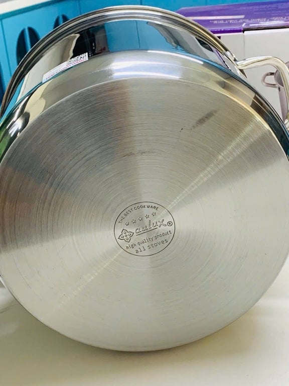NỒI LUỘC GÀ INOX 304 CAO CẤP AULUX 5 ĐÁY