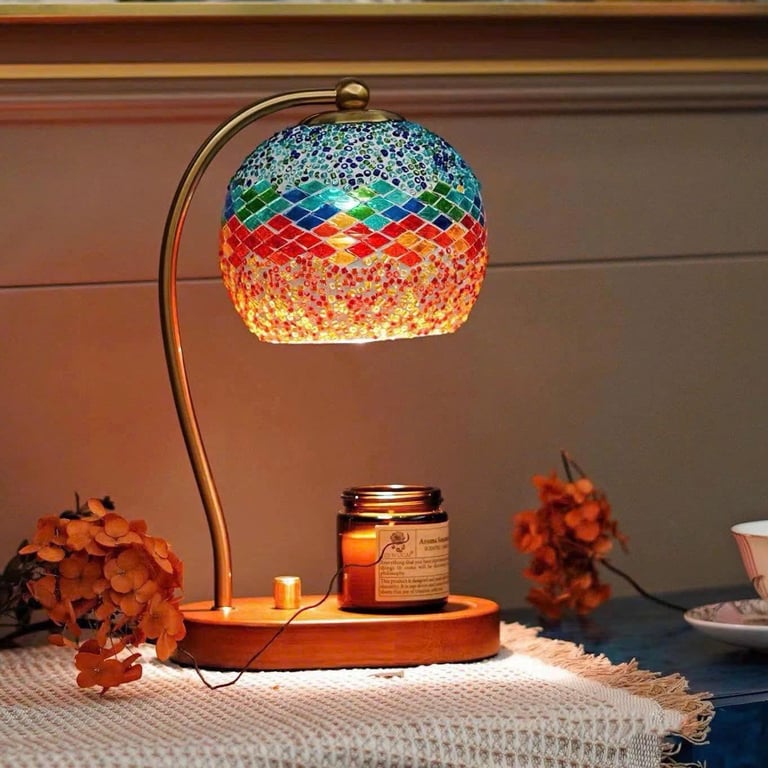 ĐÈN ĐỐT NẾN THƠM DECOR NC253