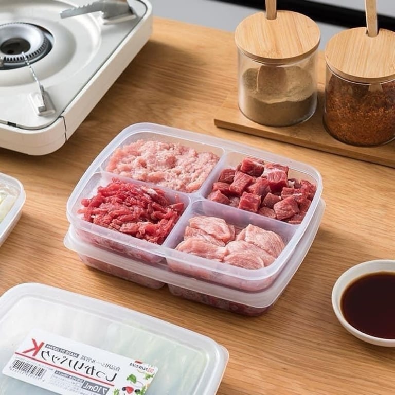 HỘP ĐỰNG CHIA NGĂN 710ML NAKAYA NHẬT BẢN