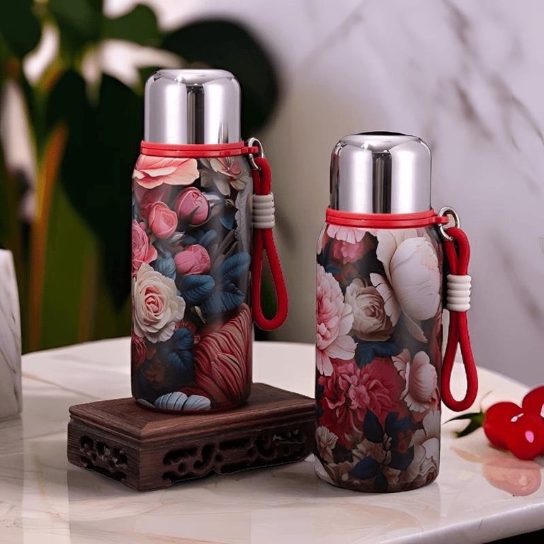 Bình giữ nhiệt hoa văn cổ 450 ml & 650ml