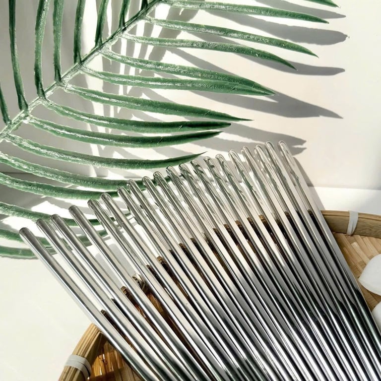 Set 10 đôi đũa chân không RAION Nhật Bản inox 304 cao cấp (GHA304) dài 23cm