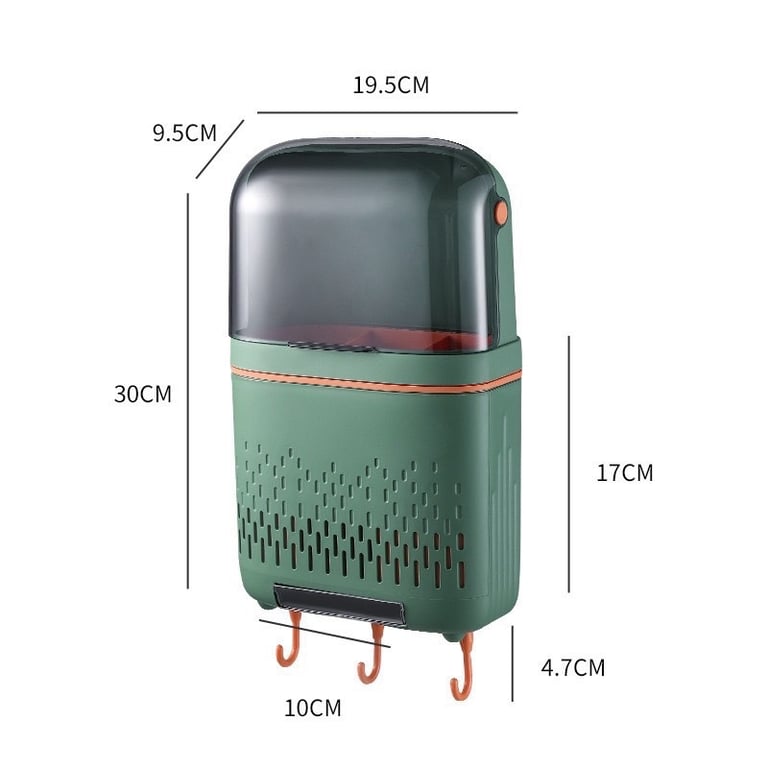 Ống Đựng Đũa Gắn Tường Chống Bụi