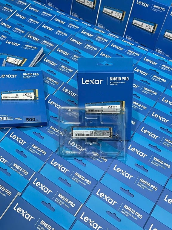 Ổ Cứng Máy Tính Lexar NM610 Pro PCIe G3x4 500GB_LNM610P500G-RNNNG(3300MB/s-1700MB/s)