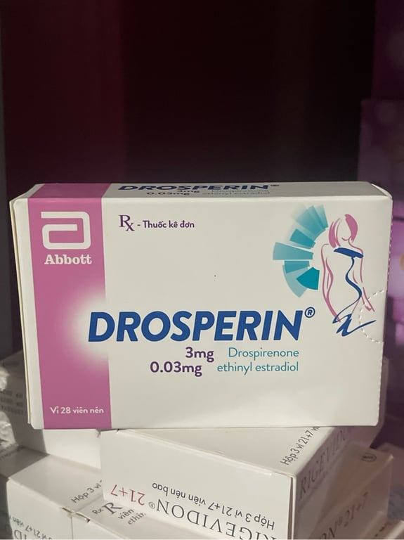 Drosperin h/28v 0.03 lên giá