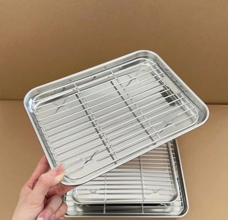 BỘ KHAY VỈ INOX 304