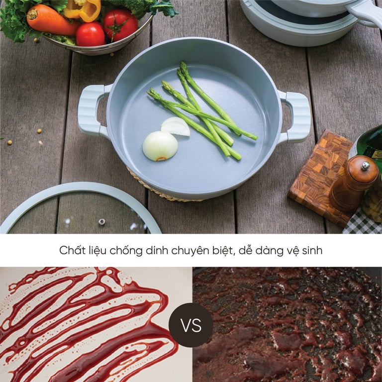 Bộ sưu tập nồi chảo đúc Ocean Waves nhà Kaiyo