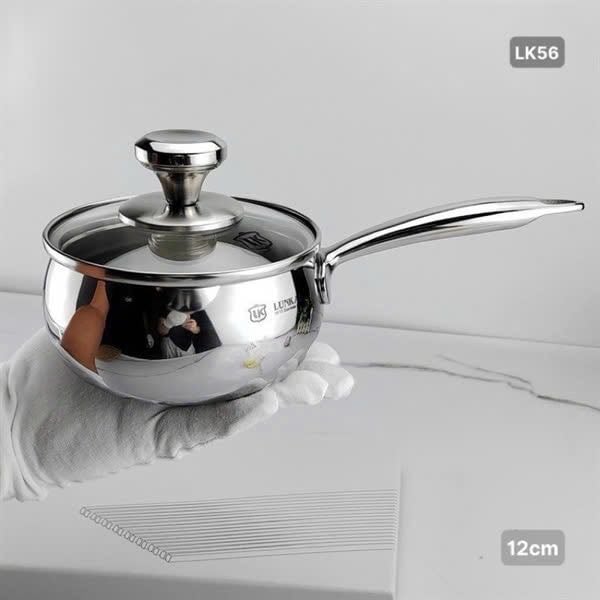 Quánh Lunkai có nắp kính 12cm - LK56