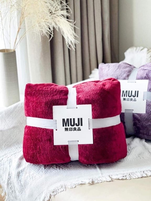 CHĂN LÔNG XUẤT NHẬT MUJI HÀNG MỚI CỰC HOT