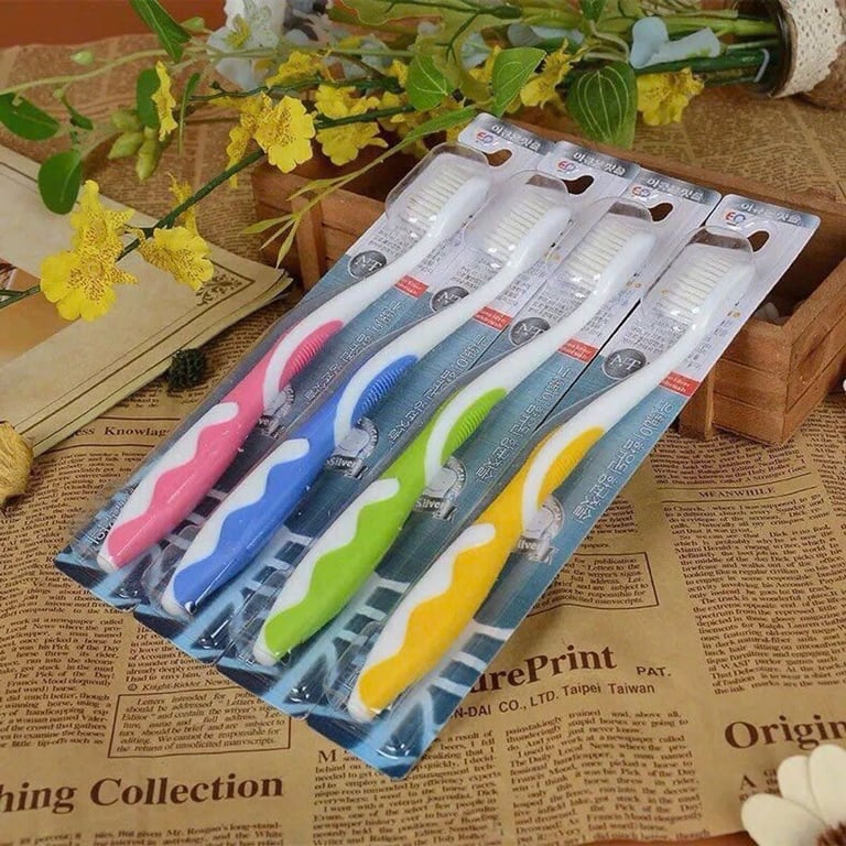 Set 4 Bàn Chải Đánh Răng EQ Nano Technology – Chuẩn nhập khẩu Hàn Quốc