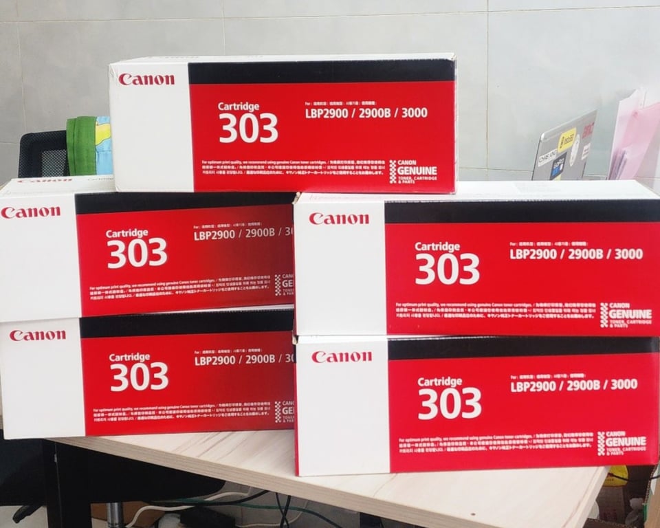 Mực Máy In Canon EP303 Dùng Cho Máy In Laser CANON LBP2900/ LBP3000 - Hàng Chính Hãng