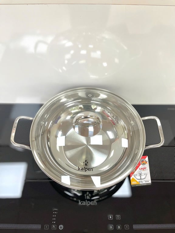 CHẢO XÀO INOX 5 LỚP KALPEN LAGER LX28
