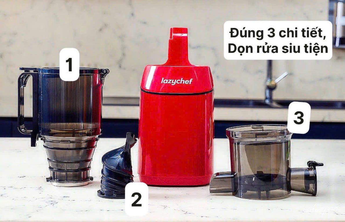 Máy ép cổ to Lazychef LC04ME Premium