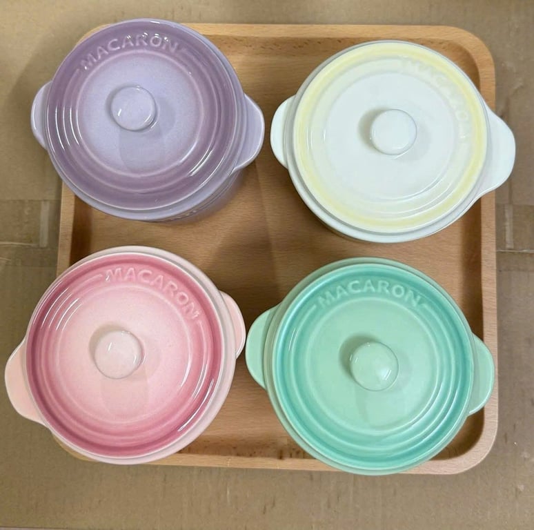 hũ sứ 2 nắp 500ml