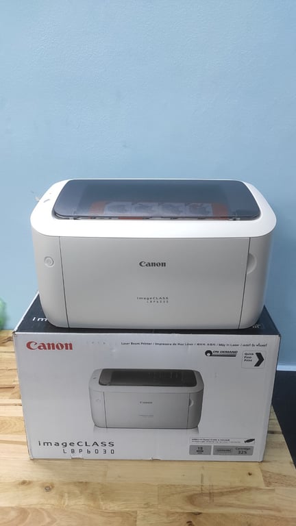 Máy In Laser Đơn Năng Trắng Đen Canon LBP 6030 (In, A4, USB) - Hàng Chính Hãng