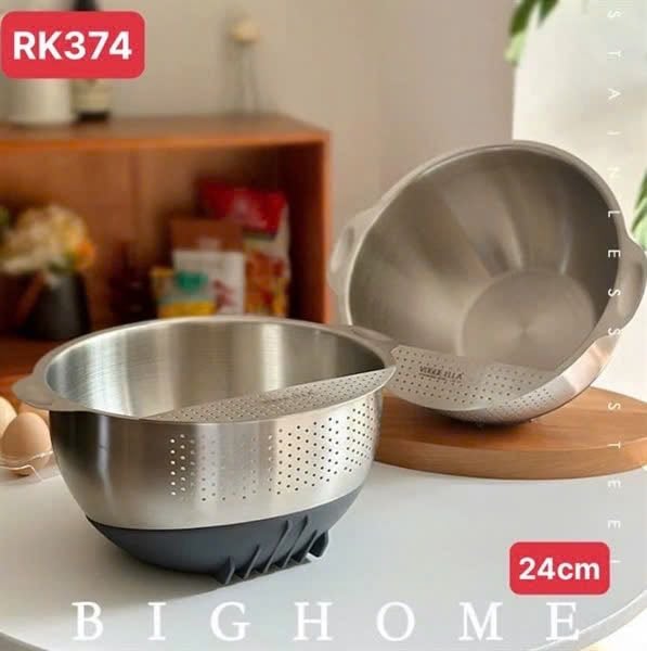 RK734 - RỔ VO GẠO VOGUE ELLA 24CM