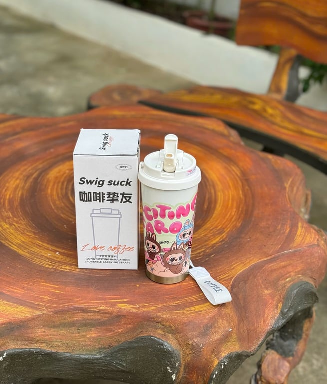 bình GIỮ NHIỆT LABUBU 600mL