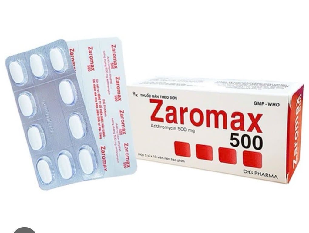 Zaromax 500 hậu giang