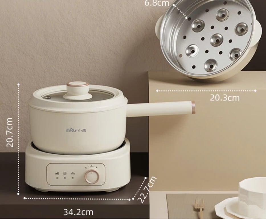 NỒI ĐIỆN ĐA NĂNG BEAR 2.5L