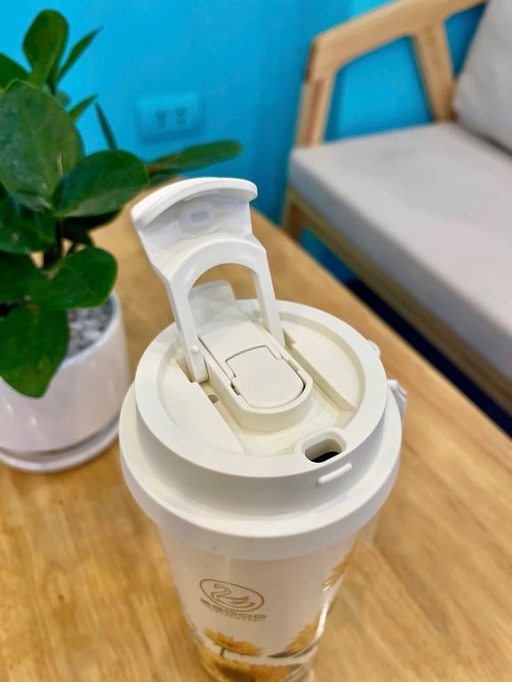 CỐC GIỮ NHIỆT HOẠ TIẾT HOA HƯỚNG DƯƠNG INOX 316 500ML 2GOOD