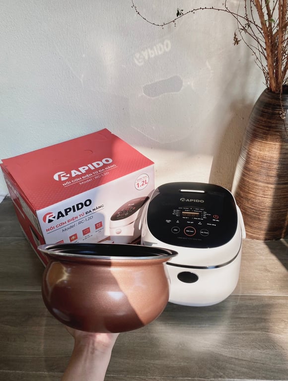 𝐍Ồ𝐈 𝐂Ơ𝐌 𝐃𝐈Ệ𝐍 𝐓Ử 𝐑𝐀𝐏𝐈𝐃𝐎 𝐑𝐂-𝟏.𝟐𝐃 𝐜ô𝐧𝐠 𝐧𝐠𝐡ệ 𝐍𝐡ậ𝐭 𝐁ả𝐧 1.2L