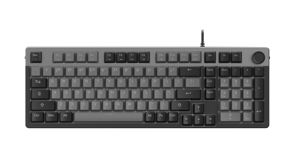 Bàn phím cơ DareU EK98L Grey Black Dream switch