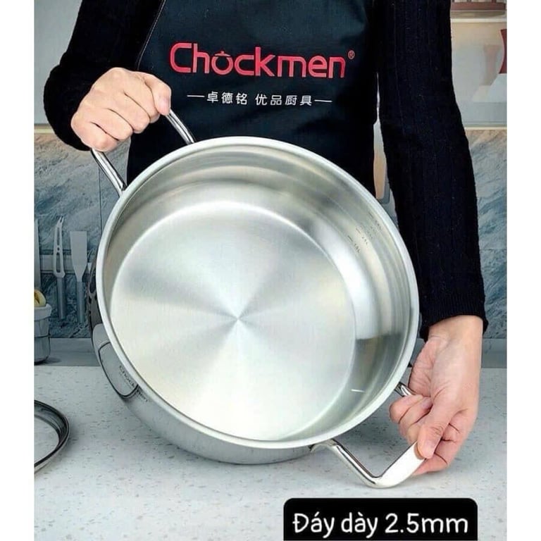 CKM106 - Nồi xửng hấp 2 tầng Chockmen, size 30cm