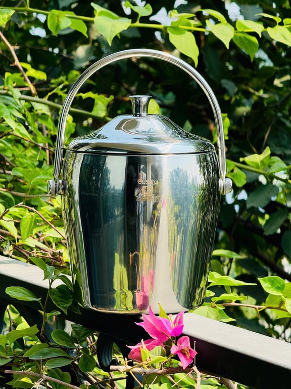 Xô Đá Zwilling Đức Made in Germany 2 lít - Xô Cách Nhiệt Đựng Đá Inox 304